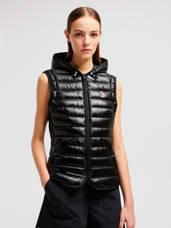 25SS 몽클레어 카루라 투인원 후드 쇼트 다운 자켓 1A00008 597X6 999 NERO - MONCLER