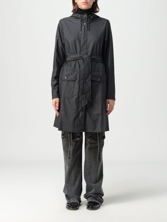 25SS 레인스 자켓 1813001 BLACK DOM