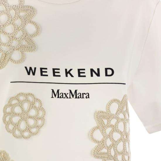25SS 위켄드막스마라 반팔 티셔츠 2515941052600 WHITE - WEEKEND MAX MARA