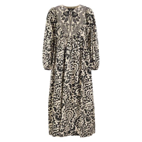 25SS 위켄드막스마라 미디 원피스 2515221192600 BLACK