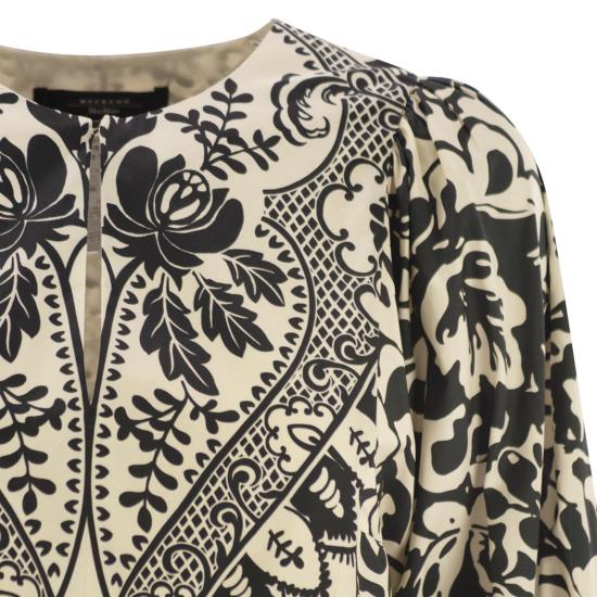 25SS 위켄드막스마라 미디 원피스 2515221192600 BLACK - WEEKEND MAX MARA