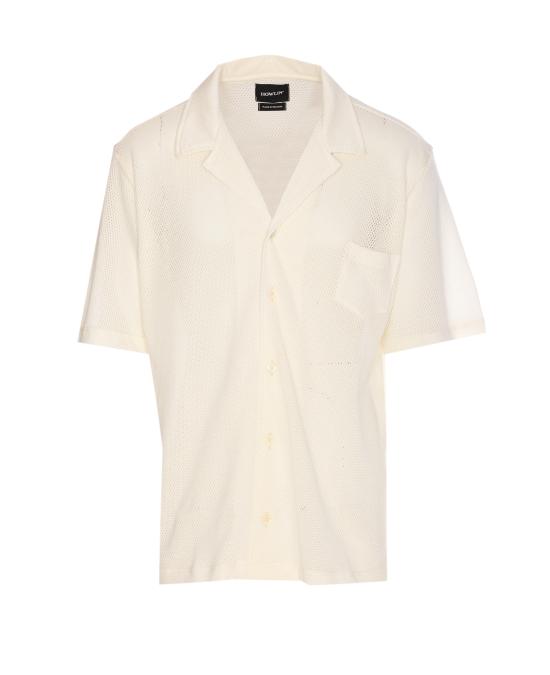 25SS 하울린 폴로 티셔츠 BASS CULTURE MESH ECRU White