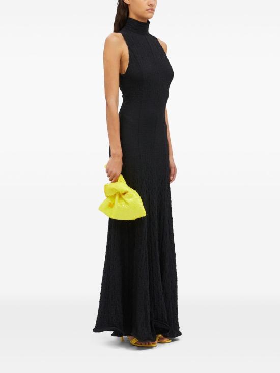 25SS 엠에스지엠 미디 원피스 3842MDA29257317 99 Black - MSGM