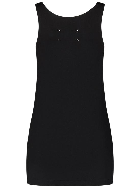 25SS 마르지엘라 민소매 티셔츠 S51NL0048S24522 900 Black - MAISON MARGIELA