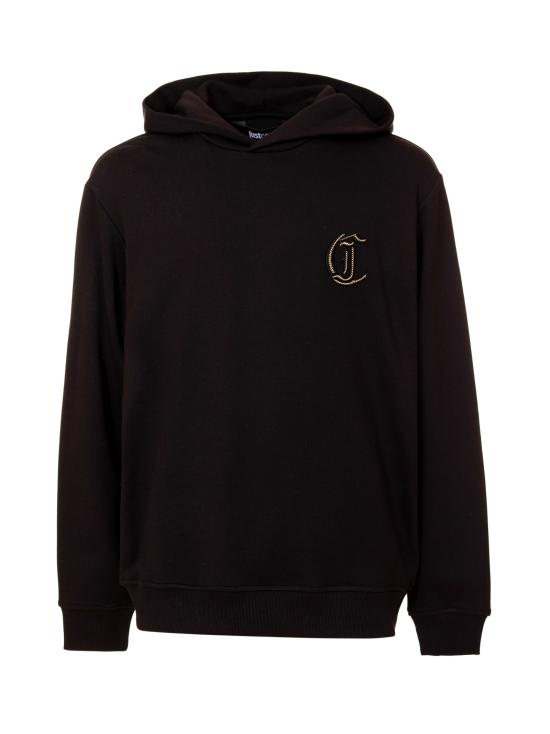 25SS 저스트까발리 긴팔 티셔츠 78OAIT13 CF500899 Black