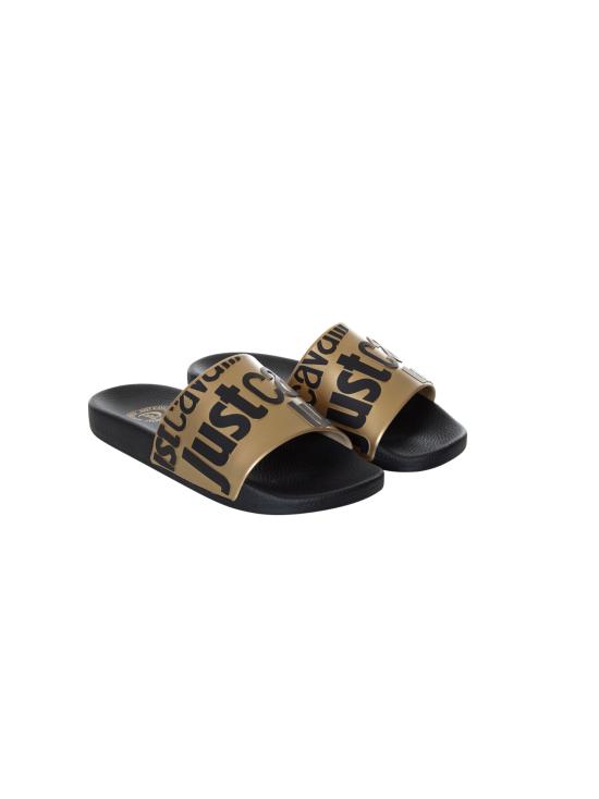 25SS 저스트까발리 뮬/슬리퍼 78RA3SZ1 ZS785PL9 Black