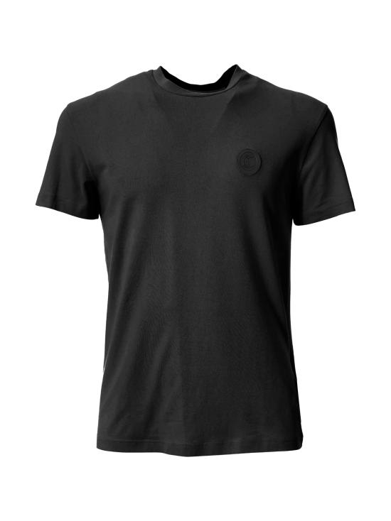 25SS 저스트까발리 반팔 티셔츠 78OAHT12 CJ502899 Black
