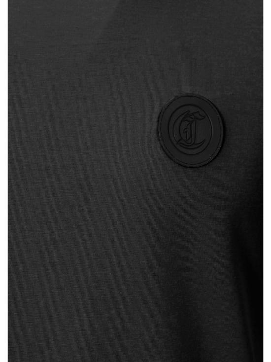 25SS 저스트까발리 반팔 티셔츠 78OAHT12 CJ502899 Black - JUST CAVALLI