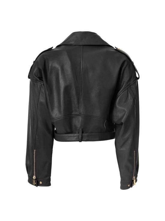 25SS 저스트까발리 가죽 자켓 78PAVP05 CP009899 Black - JUST CAVALLI