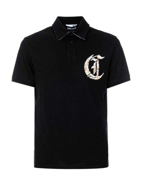 25SS 저스트까발리 폴로 티셔츠 78OAGE13 CJ116899 Black