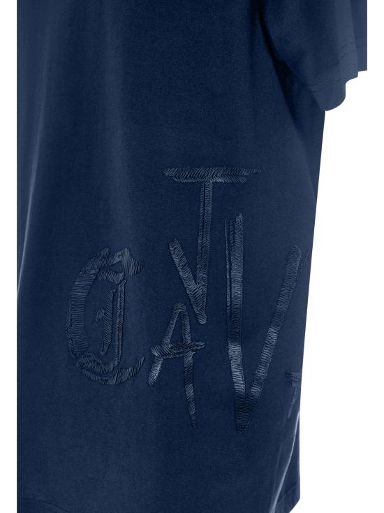 25SS 저스트까발리 반팔 티셔츠 78OAHT02 CJ500204 Blue - JUST CAVALLI