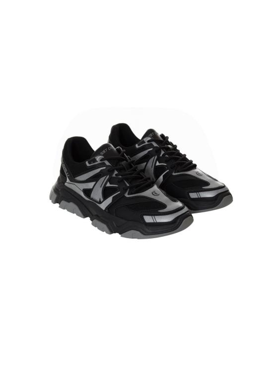 25SS 저스트까발리 스니커즈 78QA3SH6 ZSC49899 Black