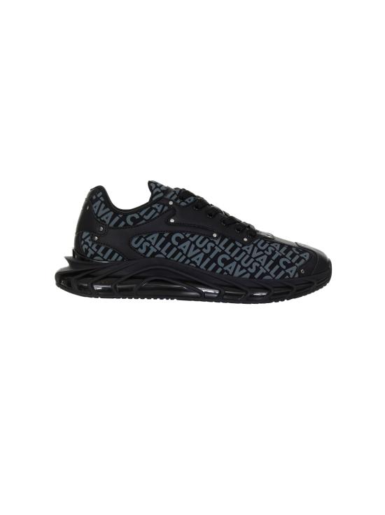 25SS 저스트까발리 스니커즈 78QA3SQ1 ZSC46899 Black - JUST CAVALLI