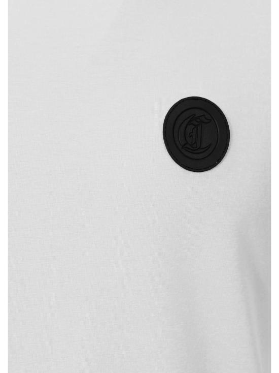 25SS 저스트까발리 반팔 티셔츠 78OAHT12 CJ502003 White - JUST CAVALLI