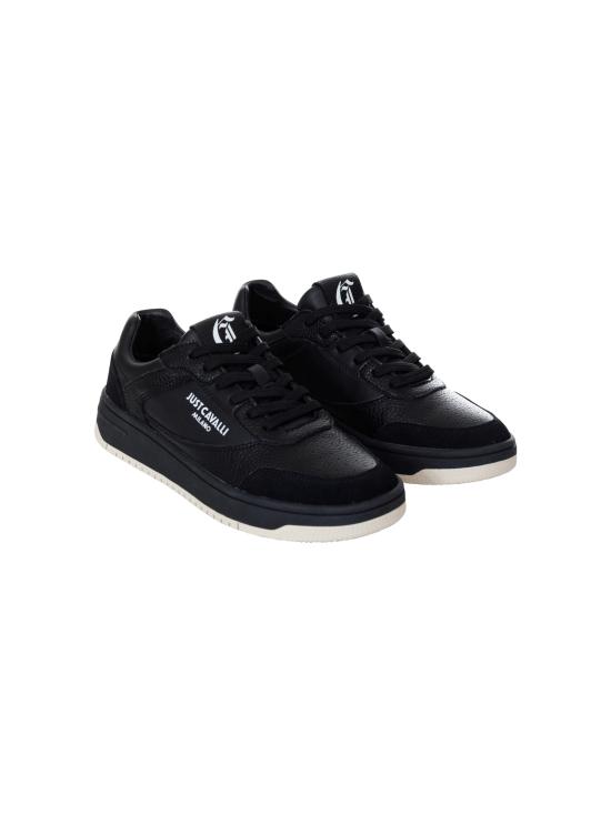 25SS 저스트까발리 스니커즈 78QA3SM8 ZPA90899 Black