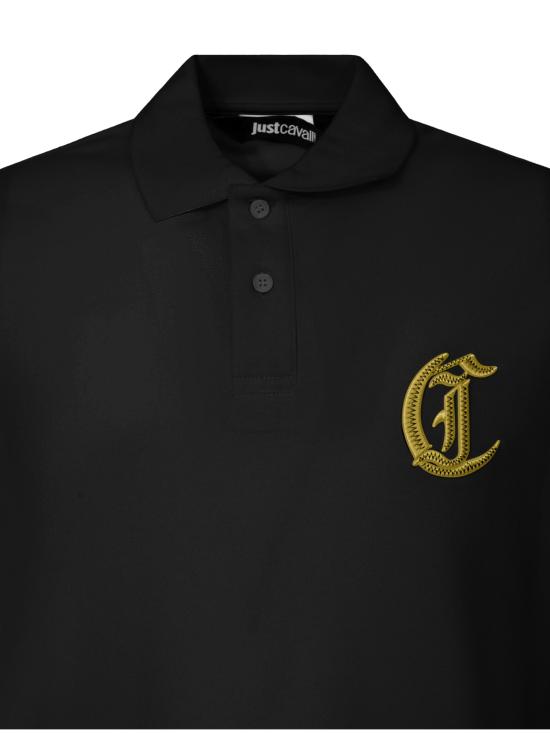 25SS 저스트까발리 폴로 티셔츠 78OAGT13 CJ506899 Black - JUST CAVALLI