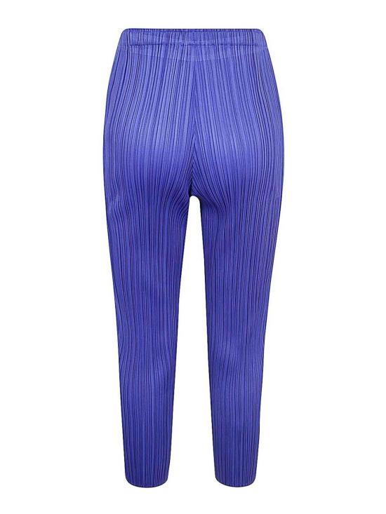  플리츠플리즈 스트레이트 팬츠 PP48JF11472 Blue - PLEATS PLEASE