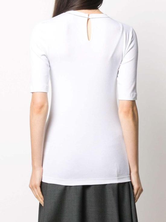 26SS 브루넬로 쿠치넬리 모닐리 장식 니트탑 M0TC8BJ310C159 White - BRUNELLO CUCINELLI