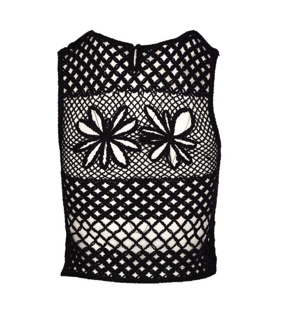 25SS 핑코 민소매 티셔츠 104733 A2FFZ99 Black - PINKO