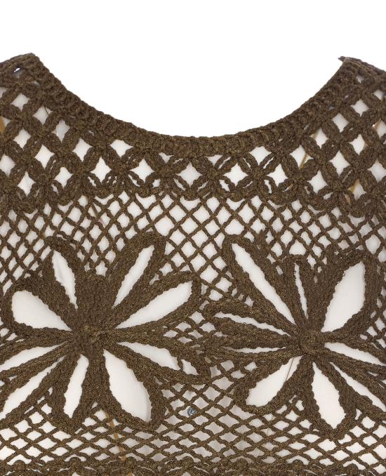 25SS 핑코 민소매 티셔츠 104733 A2FFX26 Brown - PINKO