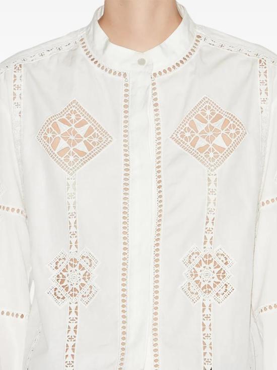 25SS 이자벨마랑 블라우스/셔츠 CH0222FAC1J11I 20WH WHITE - ISABEL MARANT