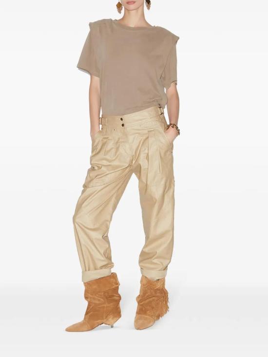 25SS 이자벨마랑 스트레이트 팬츠 PA0512FAC1C01I 90 BE BEIGE - ISABEL MARANT