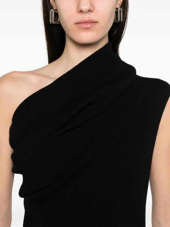 25SS 릭 오웬스 롱 원피스 RP01E7627RIBVI BLACK 09 - RICK OWENS