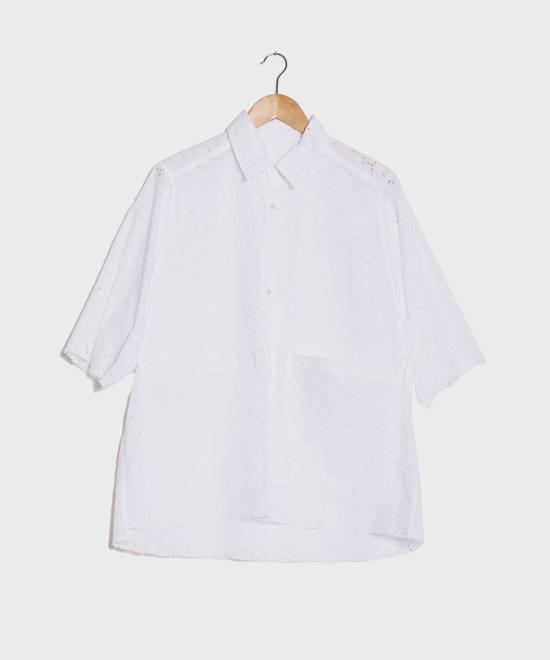  카미엘 포트젠스 폴로 티셔츠 CAFM241PRSH006WH WHITE DOM