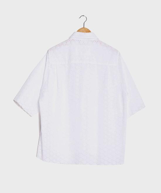  카미엘 포트젠스 폴로 티셔츠 CAFM241PRSH006WH WHITE DOM - CAMIEL FORTGENS