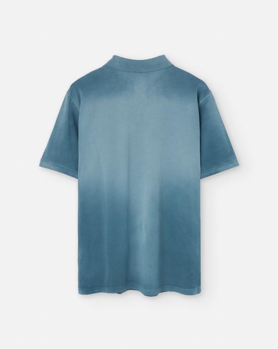 24FW 디젤 폴로 티셔츠 A169150PKAL 89M Blue - DIESEL