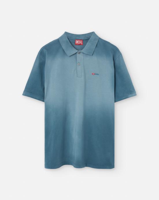 24FW 디젤 폴로 티셔츠 A169150PKAL 89M Blue