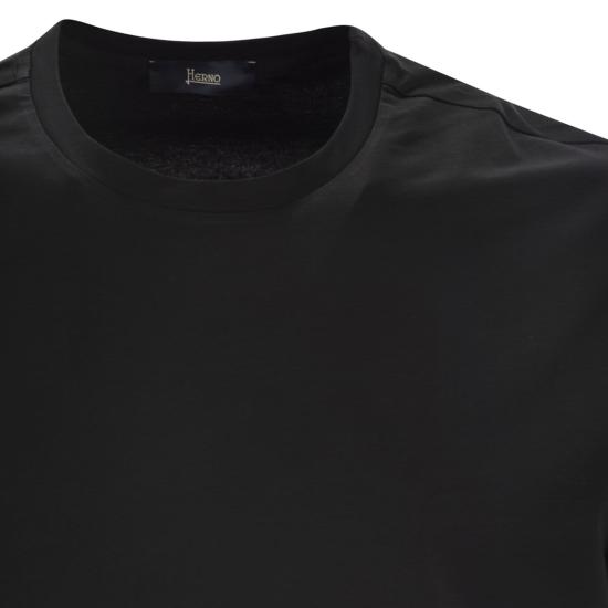  에르노 반팔 티셔츠 JG000174U BLACK - HERNO