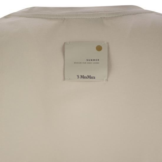 25SS 에스막스마라 민소매 티셔츠 2519941033600 BEIGE - 'S MAX MARA