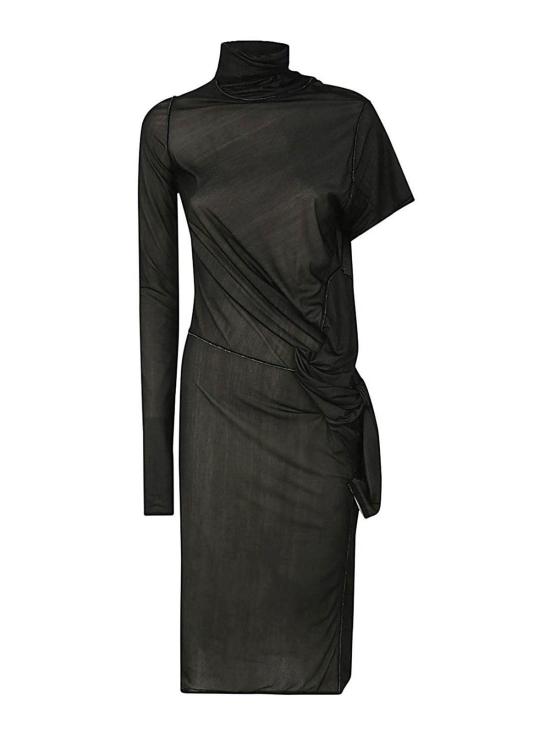 24FW 마르지엘라 미디 스커트 S51DD0014STJ398961 Black