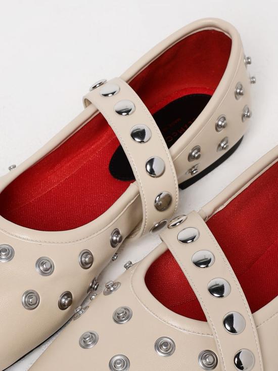 25SS 스텔라 맥카트니 플랫 슈즈 810473W1G90 9320 Yellow Cream - STELLA MCCARTNEY