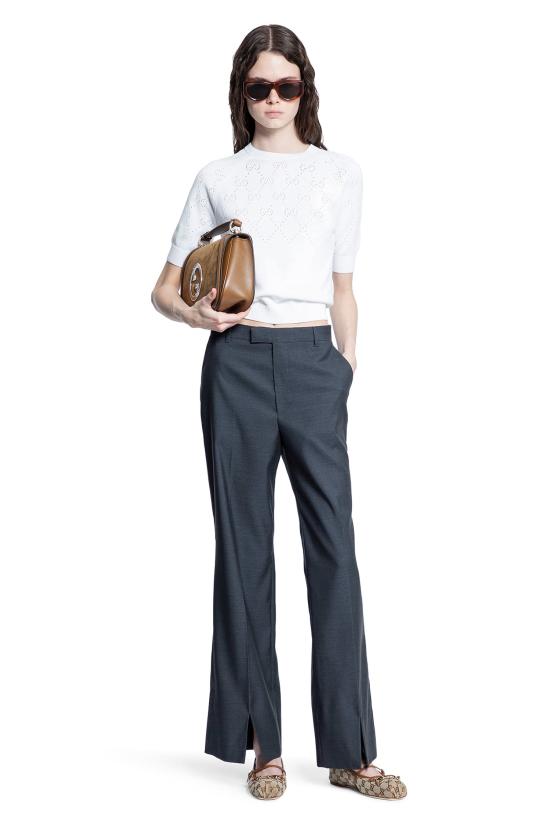  구찌 팬츠 828769Z7AO21505 Grey - GUCCI