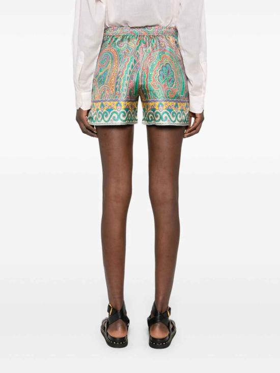  에트로 숏팬츠 WRPA0014AK757X0892 Green - ETRO