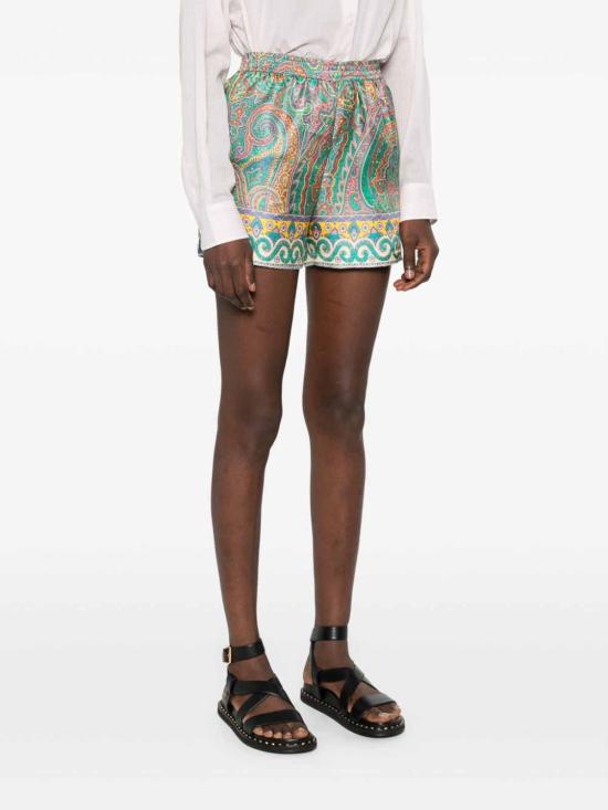  에트로 숏팬츠 WRPA0014AK757X0892 Green - ETRO