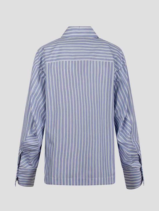  디 아티코 블라우스 250WCH00014CCC051AA870 Blue - THE ATTICO