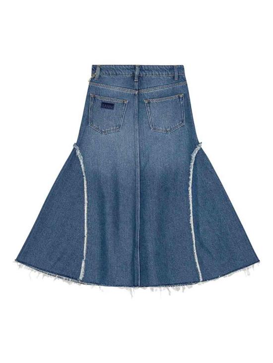  가니 플레어 팬츠 J1601566 Blue - GANNI