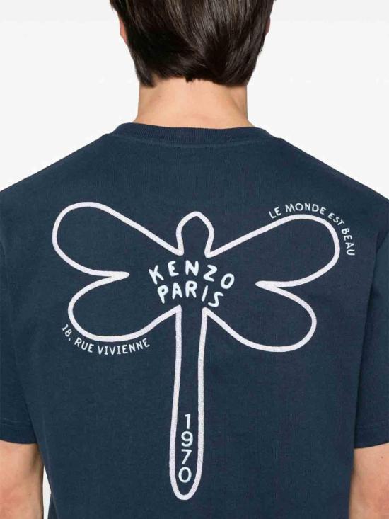  겐조 스웨터 FF55TS4954SI77 Blue - KENZO