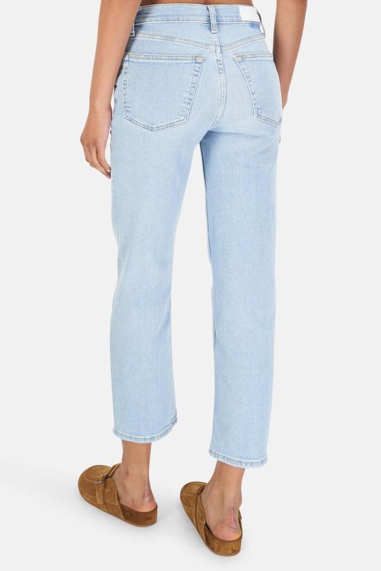  리던 데님 팬츠 70년대 스토브 파이프 리버 페이드 재/완성 - RE/DONE