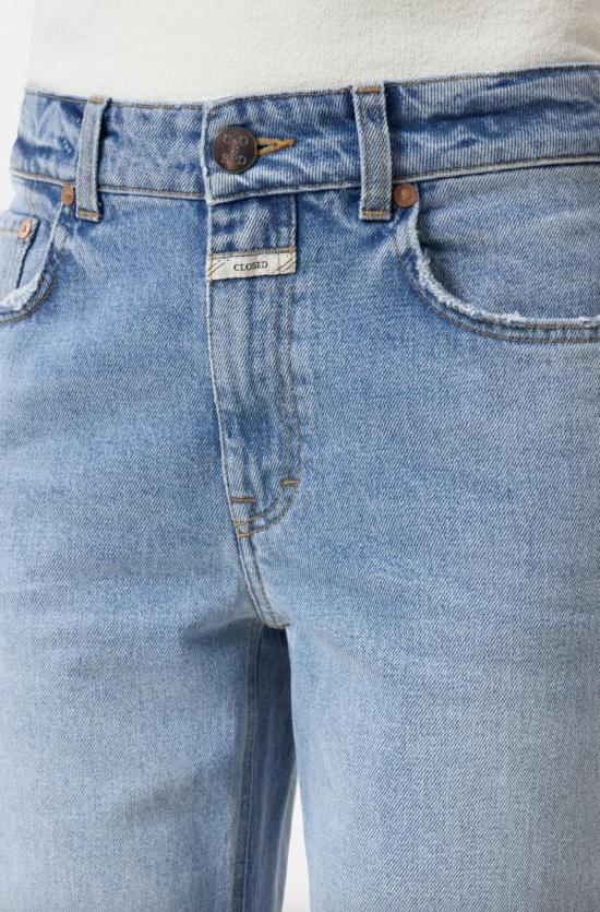  클로즈드 데님 팬츠 밀로 스트레이트 레그 진 미드 블루 - CLOSED