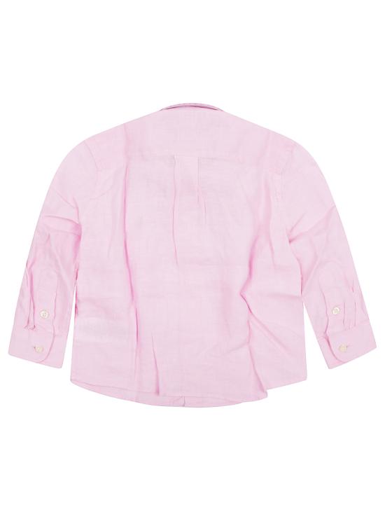 25SS [키즈] 랄프 로렌 셔츠 322967600 002 CARMEL PINK - RALPH LAUREN