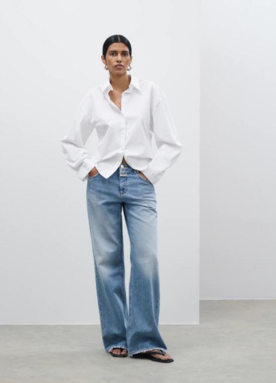  클로즈드 데님 팬츠 길란 와이드 레그 진 라이트 블루