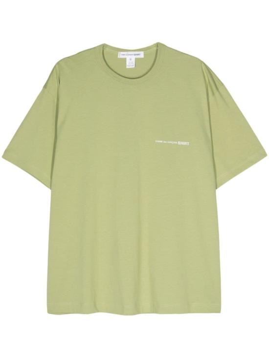  꼼데가르송 반팔 티셔츠 FMT026S24 KHAKI