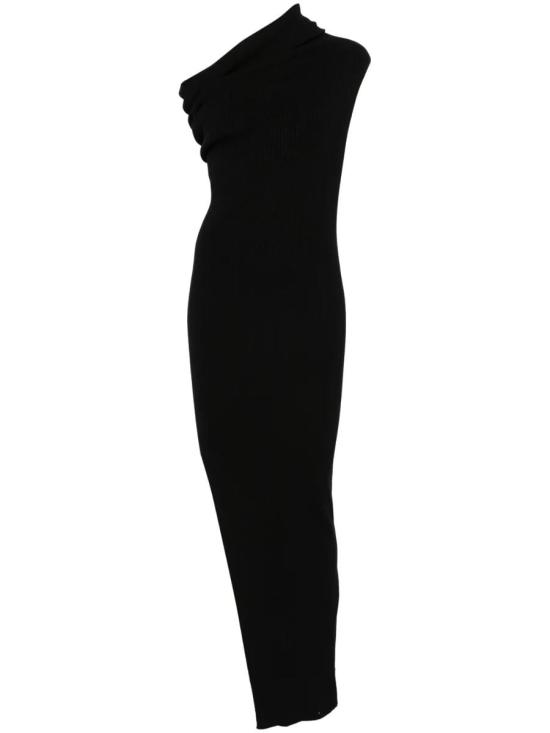 25SS 릭 오웬스 롱 원피스 91464 RP01E7627RIBVI 89708 Black