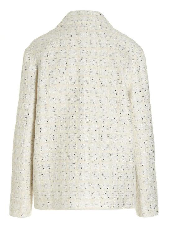  지암바티스타 발리 아우터 22FWSVCA604873BOU1101 WHITE - GIAMBATTISTA VALLI