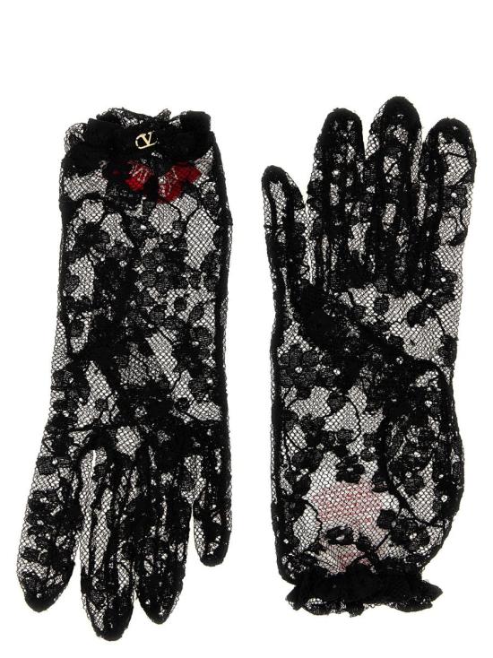  발렌티노 가라바니 장갑 6W0GD00HNDQN06 Black