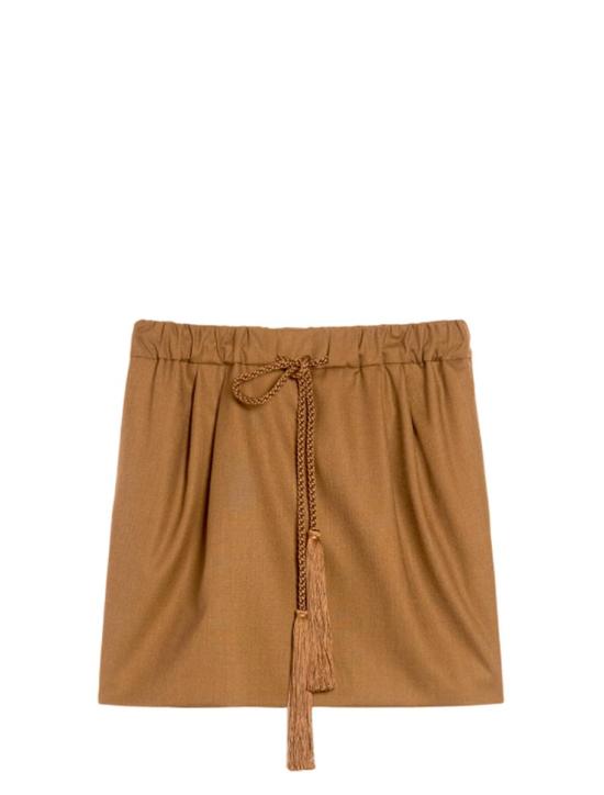 25SS 막스마라 숏 스커트 2511101031600014 Brown